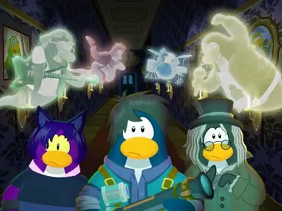 Club Penguin - Clip - Ghosts Just Wanna Dance par le Penguin Band