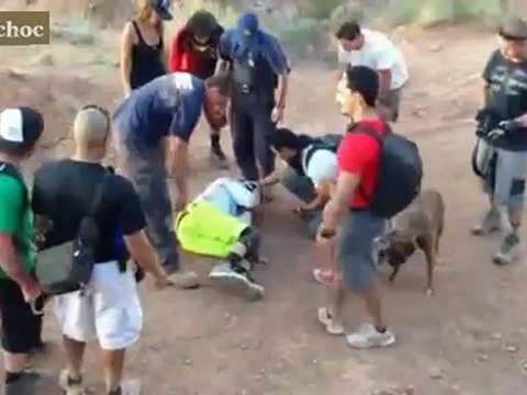 Crash choc de Cam Zink au Rampage Red Bul 2012 - Video2choc