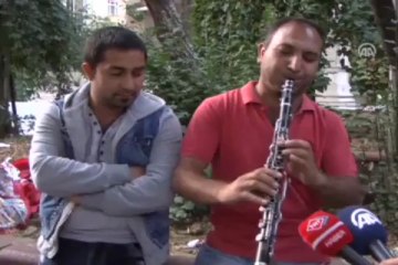 Roman müzisyenler sınavda