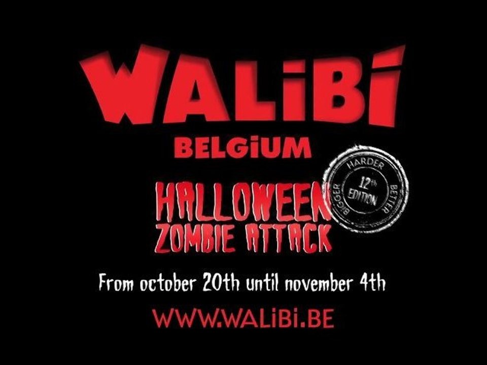 Trailer Walibi Halloween Zombie Attack - 15s