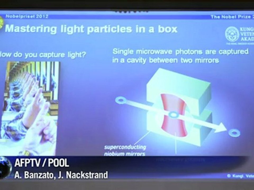 Estudos sobre a luz e a matéria ganham Nobel de Física