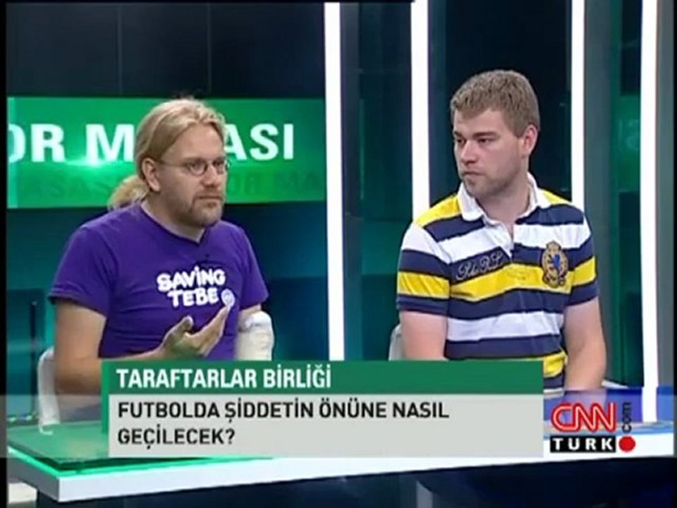 Avrupa Futbol Taraftarları Kongresi  CNNTürk Spor Masası - 16.07.2012