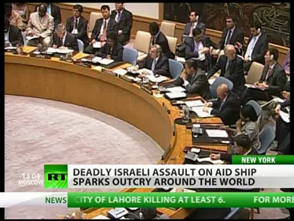 Israeli raid on aid flotilla condemned by UN, 'Free Gaza' protests flare up globally