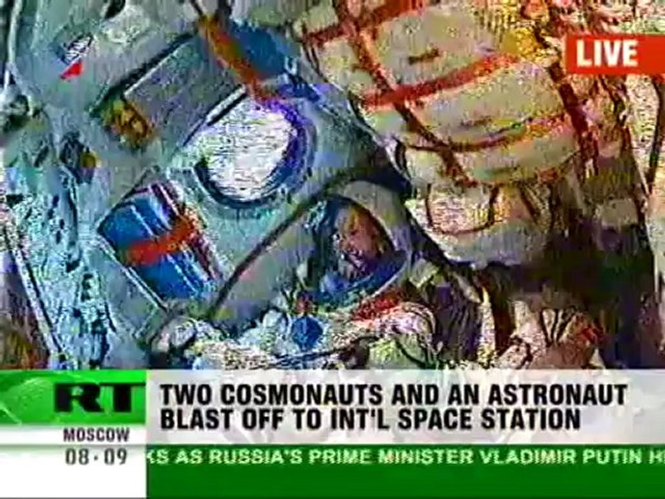 LIVE Soyuz rocket blast off from Baikonur