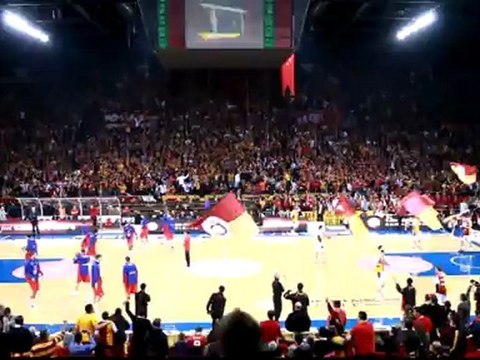 Galatasaray MP - CSKA Moscow Desibel ölçümü Üçlü