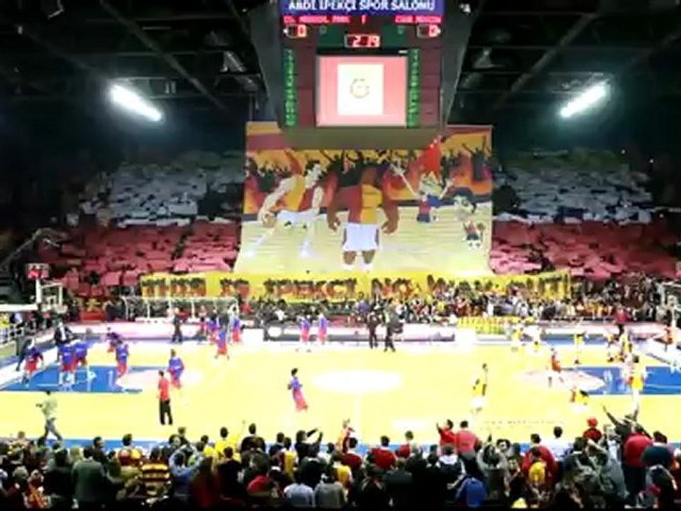 Galatasaray MP - CSKA Moscow  Koreografi