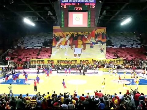 Galatasaray MP - CSKA Moscow Koreografi