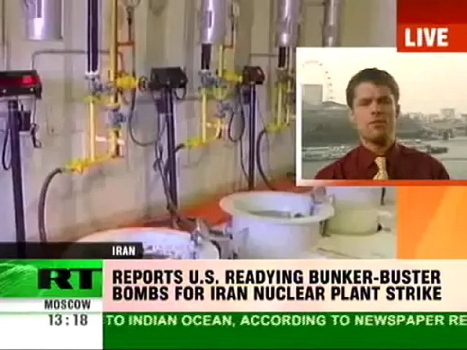 Inglorious bunker-busters: US ships arms to attack Iran?