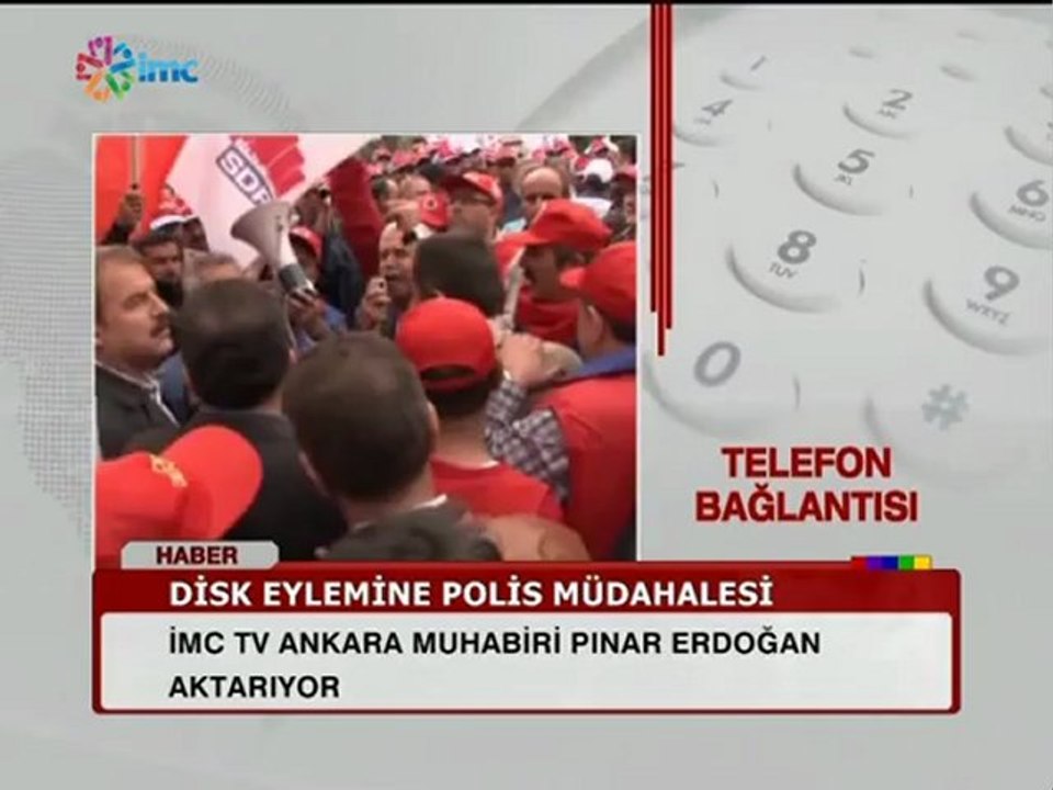 Ankara'da işçilere biber gazlı müdahale