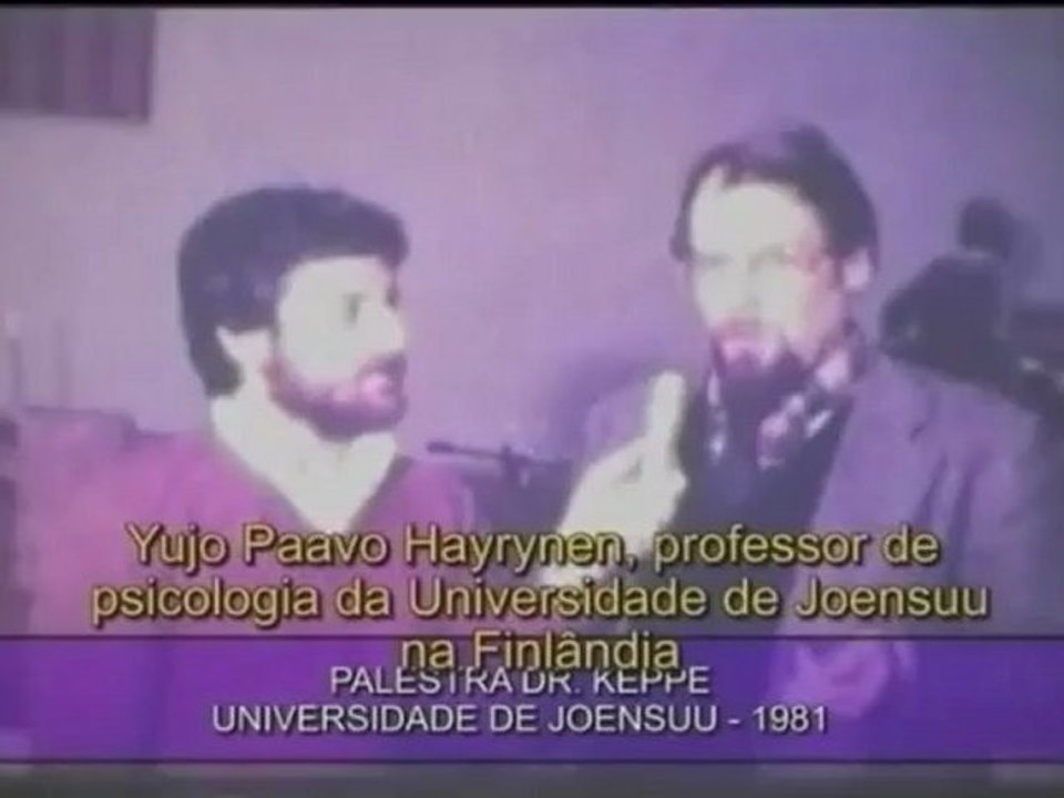 Lecture of Keppe and Pacheco, Finland 1981