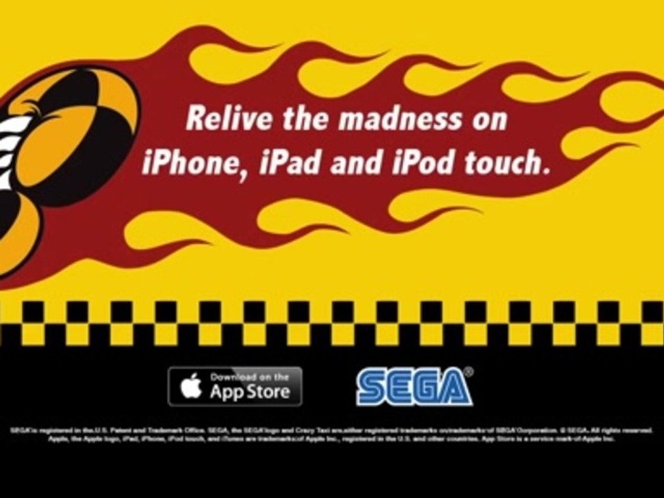 Crazy Taxi :  iPhone / iPad teaser