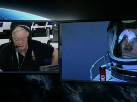 Revoir le saut dans l’espace par Red Bull - [ Replay HD ]