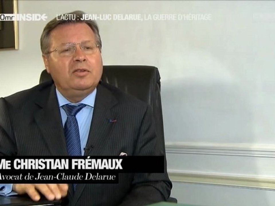L'avocat Christian Fremaux s'exprime sur l'affaire Delarue (suite) dans l'emission 50min inside du 06/10/2012 sur TF1.