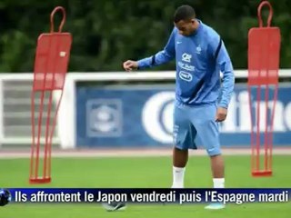 Football: les Bleus s'entraînent à Clairefontaine