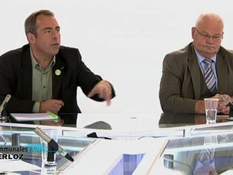 Le Débat des communales 2012 sur RTC Liège: Berloz