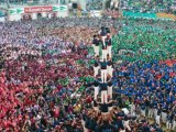 Hundreds Build Human Towers for 24th Annual Tarragona Castells Competition