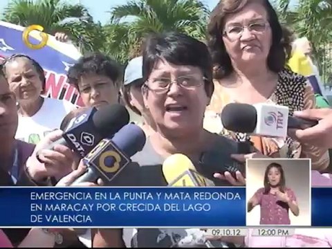 Habitantes de La Punta y Mata Redonda: Estamos a punto de morir bajo las aguas del lago