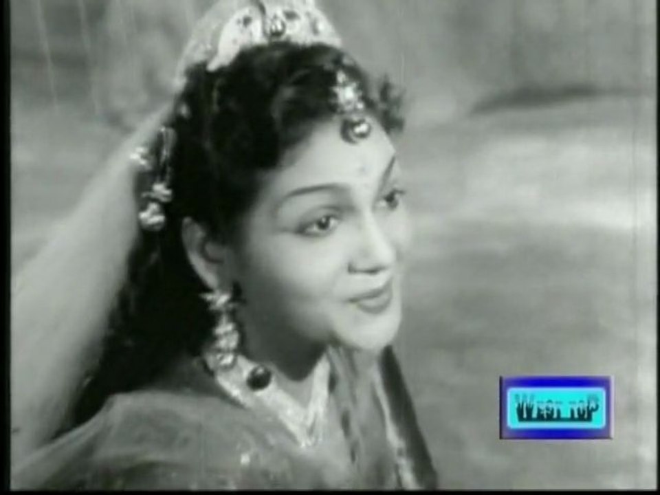 Anjali Devi, Gemini Ganesan - Neeye En Vaazhvil - Manalane Mangayin Bhagyam Tamil Song