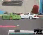 Corrida Drift profissional com carros de brinquedo
