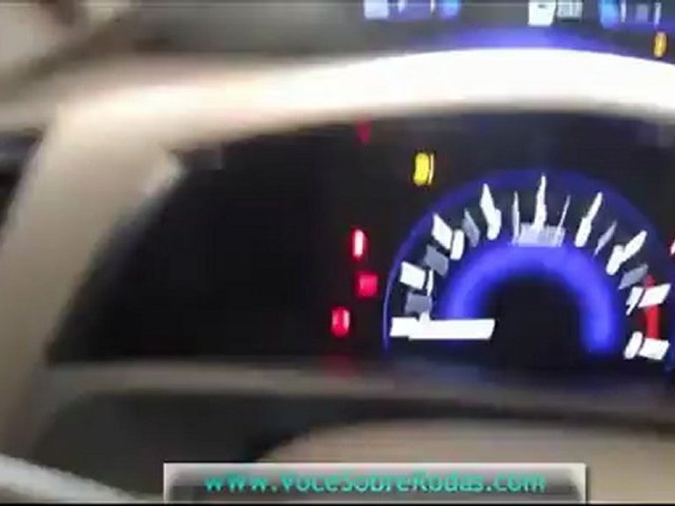 Teste completo Civic 2012 LXL parte 12 (interior do carro)