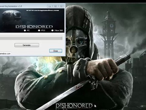 Dishonored PC XBOX360 PS3 KEYGEN STEAM