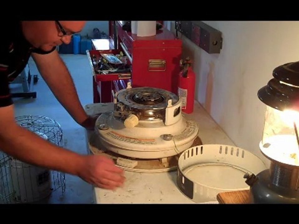 How to change a wick in kerosene heater