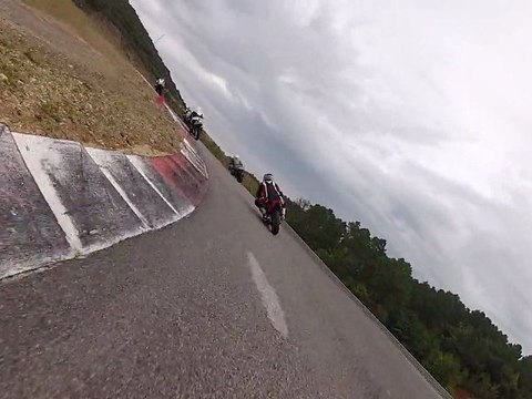 Roulage moto Ales 500RG club série jaune -11h40 -Christ et MD-SF43 -350 RDLC et 125 RS aprilia-7-8 -10-2012