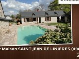 A vendre - maison - SAINT JEAN DE LINIÈRES (49070) - 200m²
