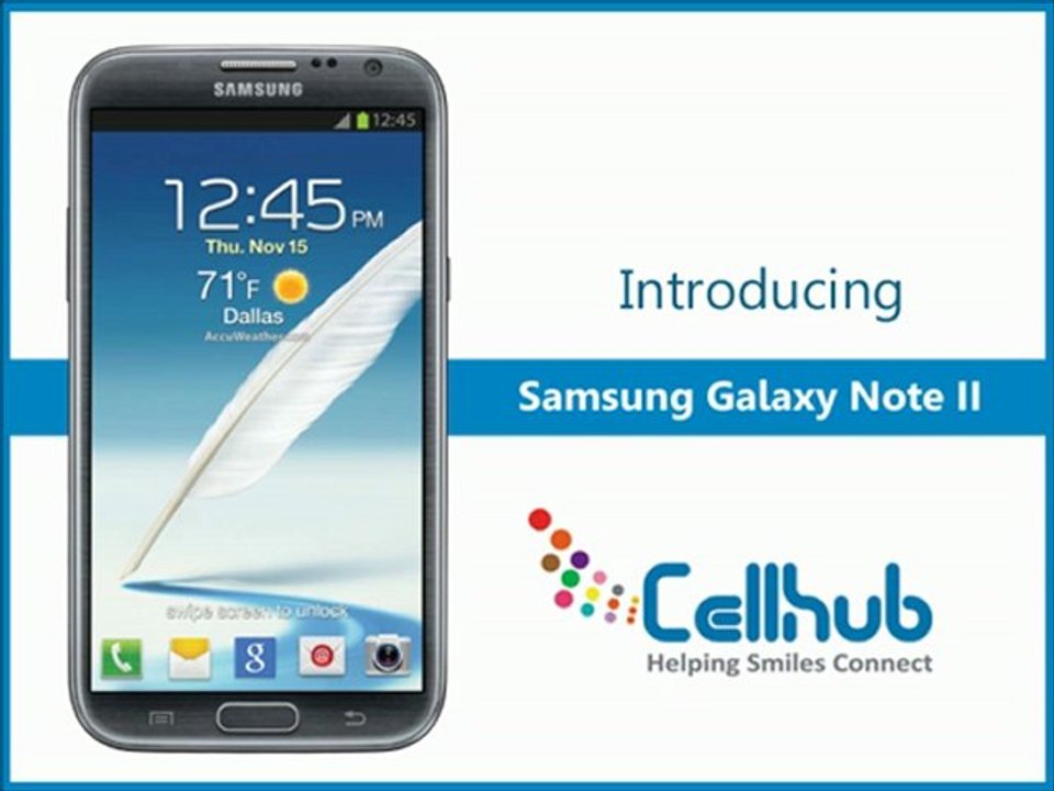 Samsung Galaxy Note II By CellHub
