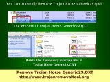 Trojan Horse Generic29.QXT - Uninstall Trojan Horse Generic29.QXT