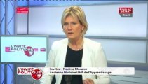 Nadine Morano : « Nicolas Sarkozy a perdu sur une imposture de François Hollande. (...) Il a été élu mais les Français sont aujourd’hui en phase de désintoxication d’antisarkozysme. »