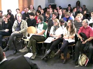 Nicolas Hulot rencontre la communauté de la Fondation