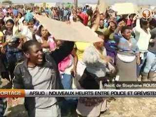 Nouveaux heurts entre police et grévistes