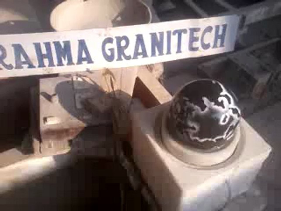 floating granite ball