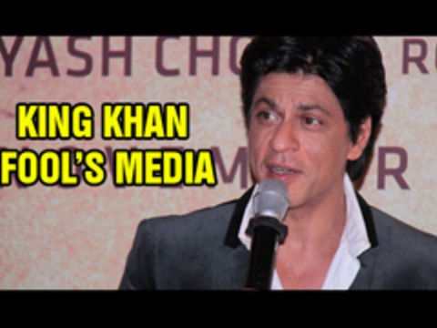Shahrukh Khan Fools Media @ Jab Tak Hai Jaan Press Conference