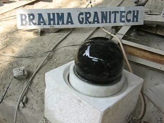 stone sphere fountains