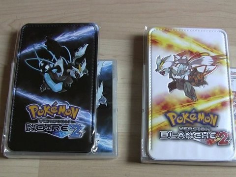 Twice pushed button (les O-S de DAmC) n°5 - Unboxing Pokémon version Noire 2 et Blanche 2