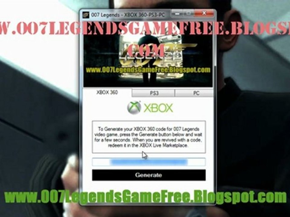 Get Free 007 Legends Game Crack - Xbox 360 / PS3 / PC