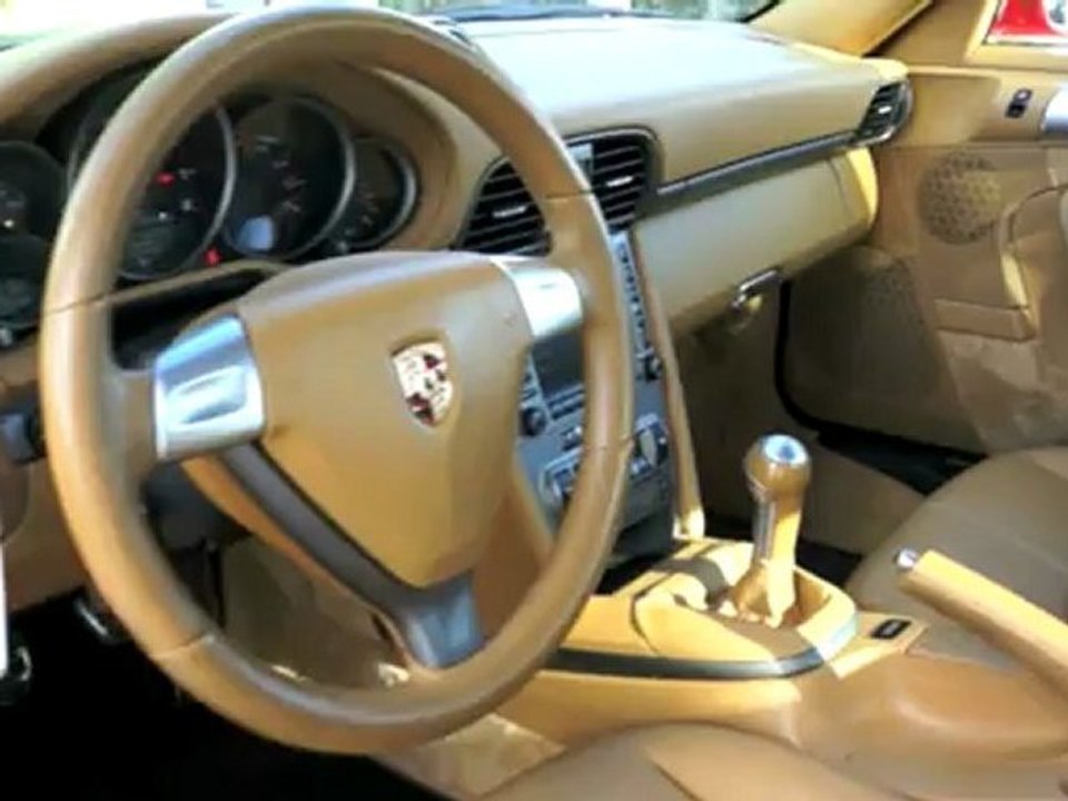 2007 Porsche 911 Carrera red in Miami From Brickell Luxury Motors