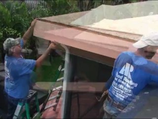 Replacing shingle roof high speed