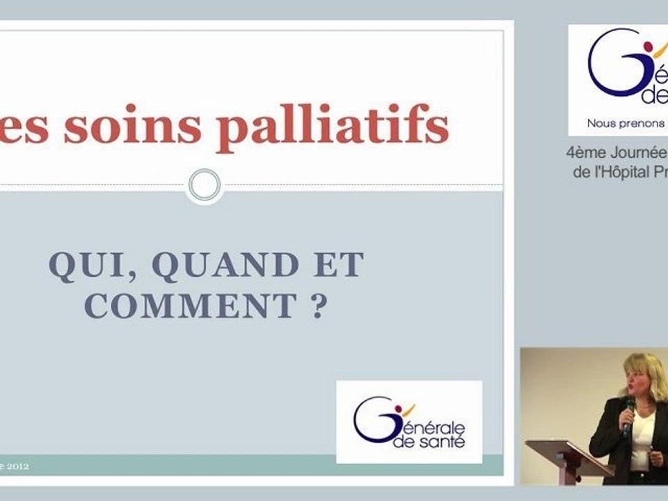 "Les soins paliatifs" par le Docteur Triolaire