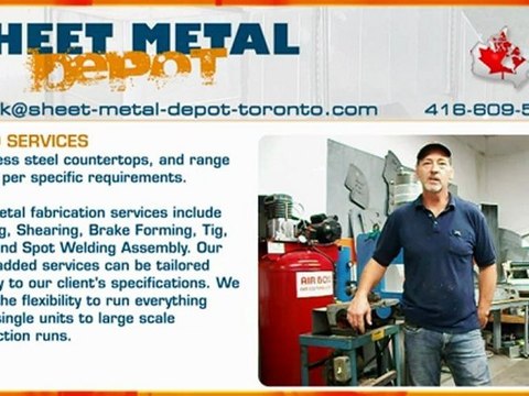 Sheet-metal-depot-toronto.com | Food Industry Services, Stainless steel countertops