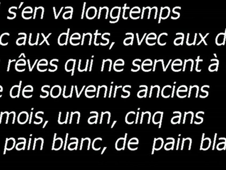 "Le pain" Inédit, Jeff Bodart 2003