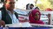 Protest in Peshawar to support shot child activist