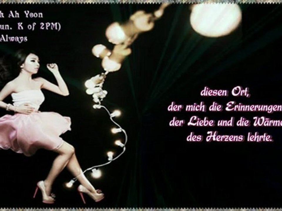 Baek Ah Yeon (Feat. Jun. K of 2PM) - Always k-pop [german sub]