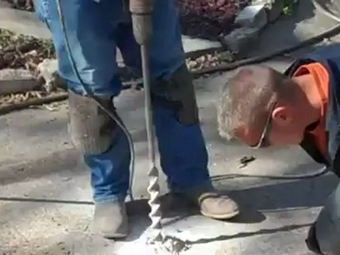 Slabjacking a Driveway and Concrete Lifting - Douglas Foundation Repair