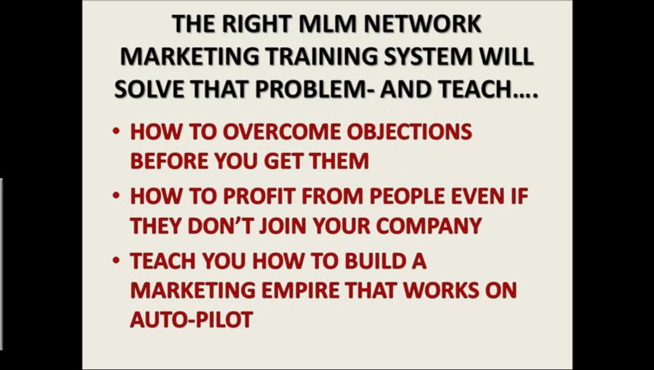 MLM Network Marketing: Finding a System That Works