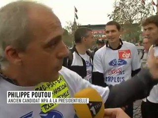 La CGT Ford au Mondial de l'Automobile 2012