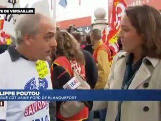 La CGT Ford au Mondial de l'Automobile 2012