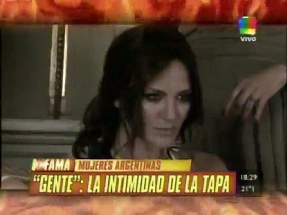 Imágenes de Paula en Infama (gala de Gente) - 09 de Octubre